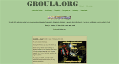 Desktop Screenshot of groula.org